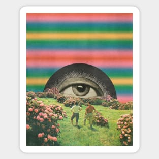 Magic eye Sticker